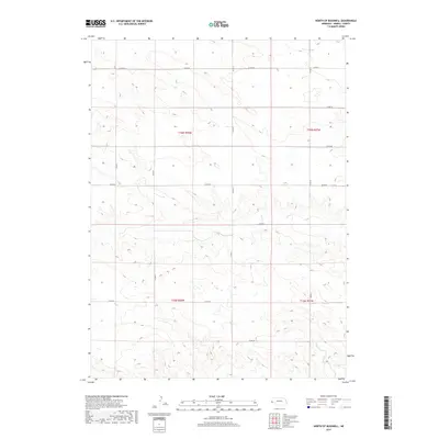 2017 Map of North of Bushnell, 2017 Print