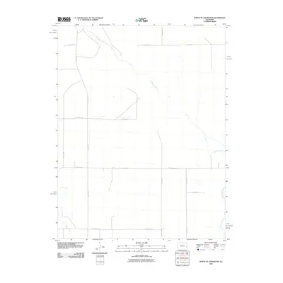 2010 Map of North of Chivington, 2010 Print