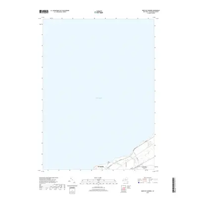 2019 Map of North of Dunkirk, 2019 Print