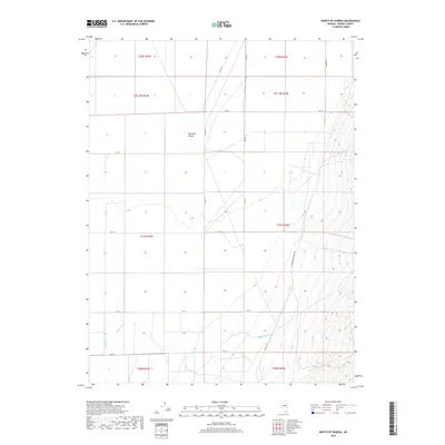 2018 Map of North of Eureka, 2018 Print