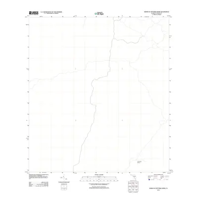 2012 Map of North of Fiftymile Bend, 2012 Print