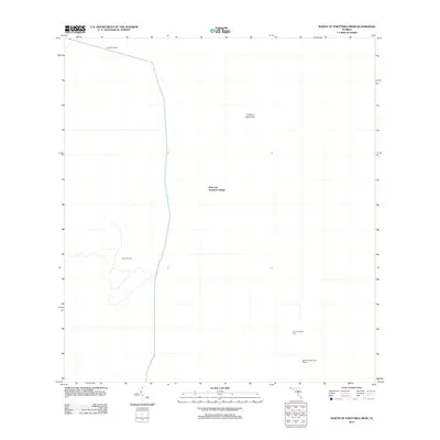 2012 Map of North of Fortymile Bend, 2012 Print