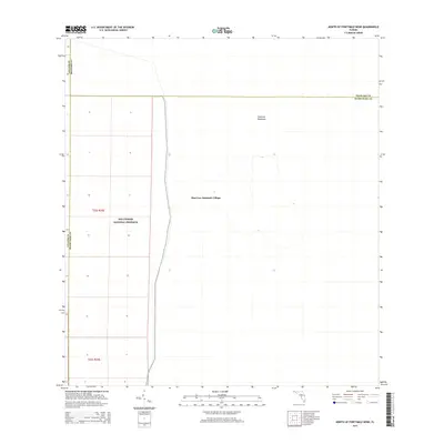 2015 Map of North of Fortymile Bend, 2015 Print