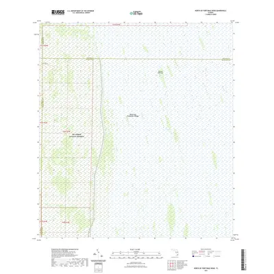 2021 Map of North of Fortymile Bend, 2021 Print