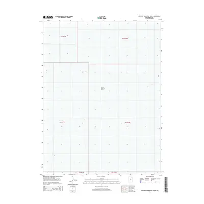 2014 Map of North of Gold Hill Wash, 2014 Print