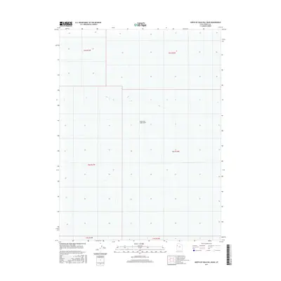 2017 Map of North of Gold Hill Wash, 2017 Print
