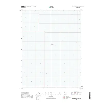2020 Map of North of Gold Hill Wash, 2020 Print
