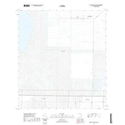 2018 Map of North of Gum Slough, 2018 Print