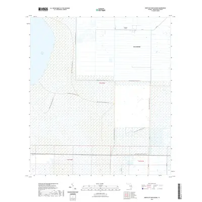 2021 Map of North of Gum Slough, 2021 Print