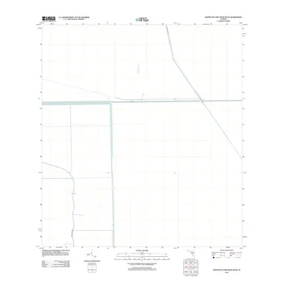 2012 Map of North of Lone Palm Head, 2012 Print