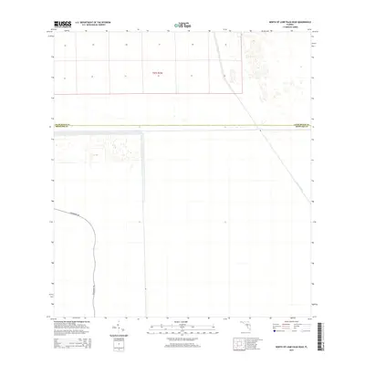 2015 Map of North of Lone Palm Head, 2015 Print