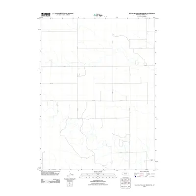 2011 Map of North of Oliver Reservoir, 2011 Print