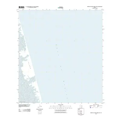 2010 Map of North of Port Isabel NW, 2010 Print