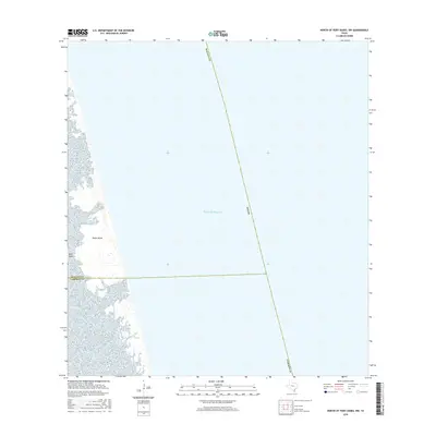 2016 Map of North of Port Isabel NW, 2016 Print