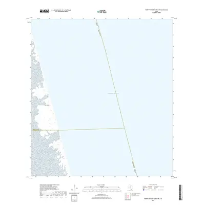 2019 Map of North of Port Isabel NW, 2019 Print