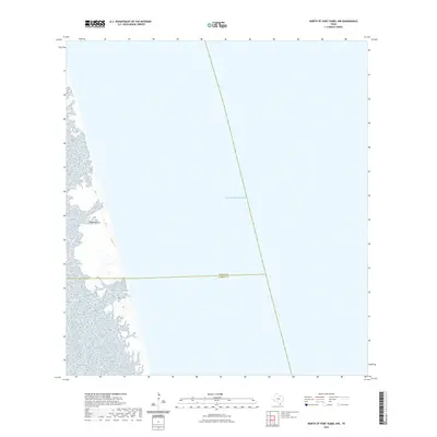 2022 Map of North of Port Isabel NW, 2022 Print