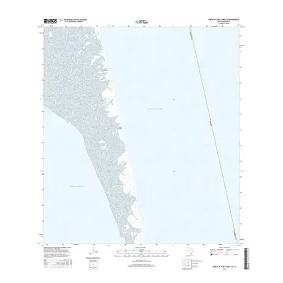2016 Map of North of Port Isabel SW, 2016 Print