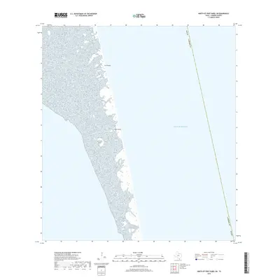 2019 Map of North of Port Isabel SW, 2019 Print
