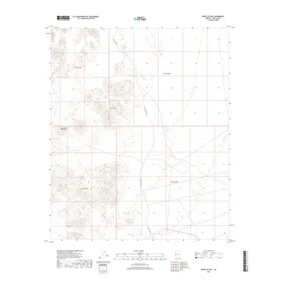 2018 Map of North of Roll, 2018 Print