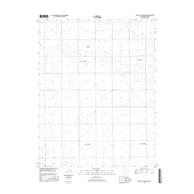 2015 Map of North of Sand Creek, 2015 Print