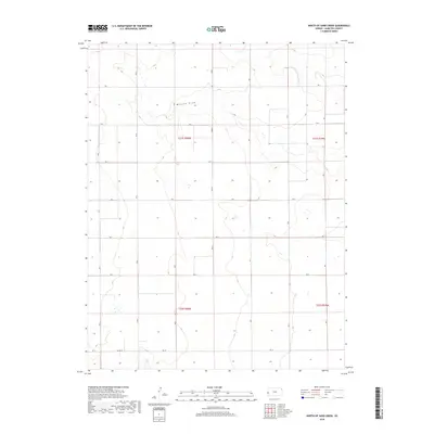 2018 Map of North of Sand Creek, 2018 Print