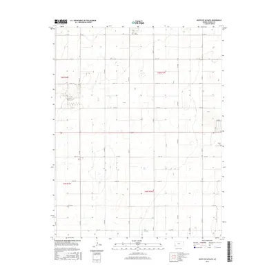 2016 Map of North of Satanta, 2016 Print