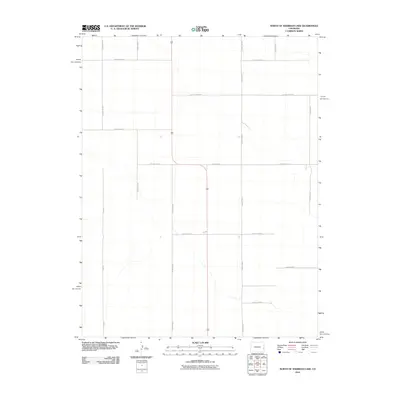 2010 Map of North of Sheridan Lake, 2010 Print
