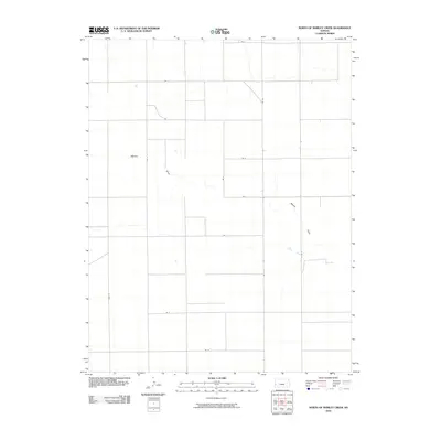 2010 Map of North of Shirley Creek, 2010 Print