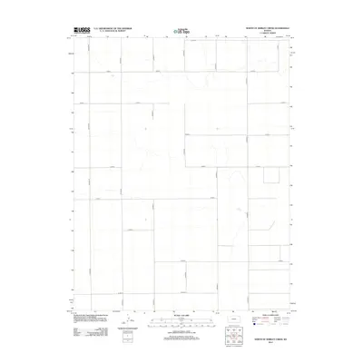 2012 Map of North of Shirley Creek, 2012 Print