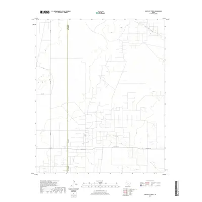 2019 Map of North of Tokio, 2019 Print