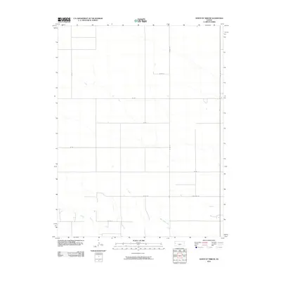 2010 Map of North of Tribune, 2010 Print