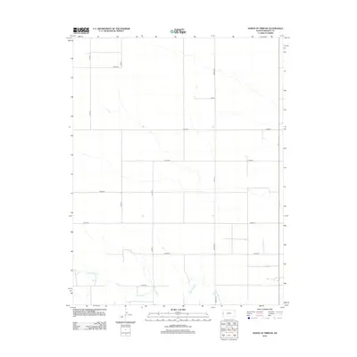 2012 Map of North of Tribune, 2012 Print