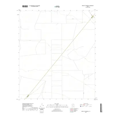 2019 Map of North of Tucker Hill, 2019 Print