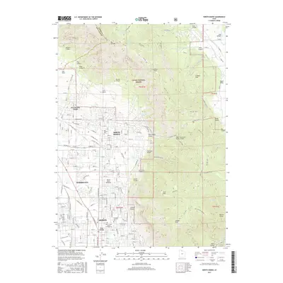 2017 Map of North Ogden, 2017 Print