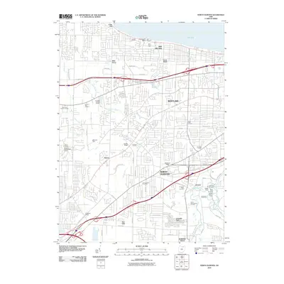 2010 Map of North Olmsted, 2010 Print