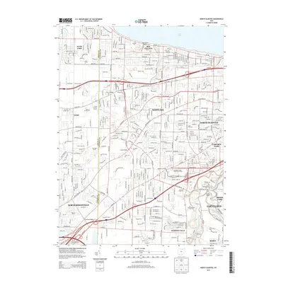 2013 Map of North Olmsted, 2013 Print