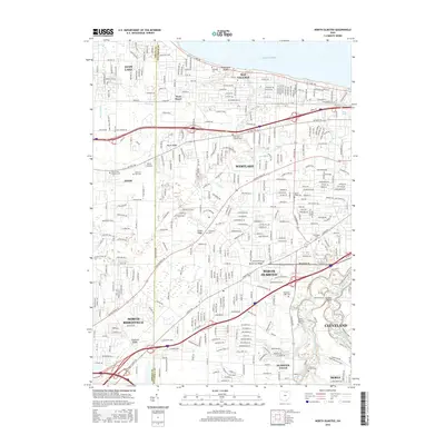 2016 Map of North Olmsted, 2016 Print