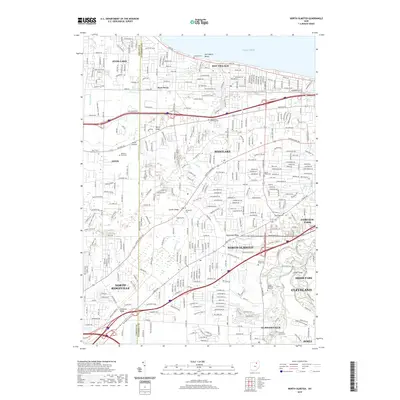 2019 Map of North Olmsted, 2019 Print