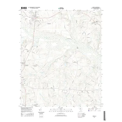 2017 Map of North, 2017 Print