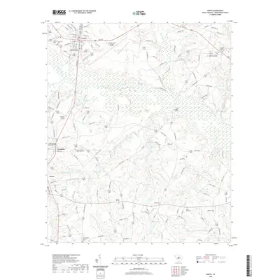 2020 Map of North, 2020 Print
