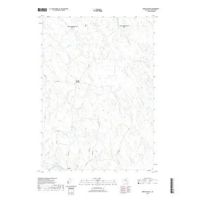 2019 Map of North Osceola, 2019 Print