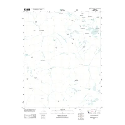 2012 Map of North Palisade, 2012 Print
