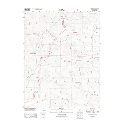 2013 Map of North Pass, 2013 Print