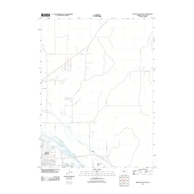 2011 Map of North Platte East, 2011 Print