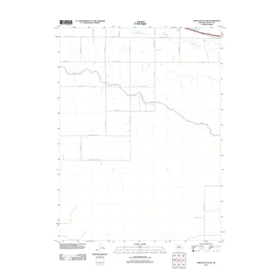 2011 Map of North Platte SW, 2011 Print