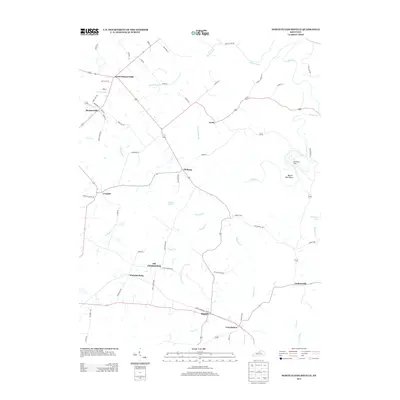 2013 Map of North Pleasureville, 2013 Print