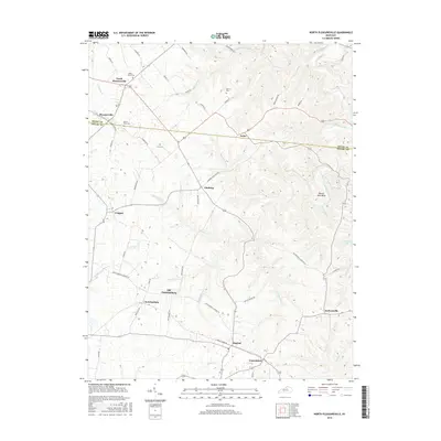 2016 Map of North Pleasureville, 2016 Print