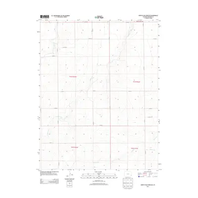 2013 Map of North Plum Creek NE, 2013 Print