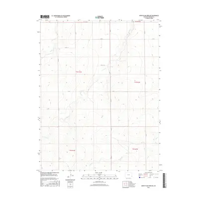 2016 Map of North Plum Creek NE, 2016 Print