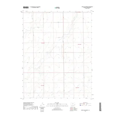 2019 Map of North Plum Creek NE, 2019 Print